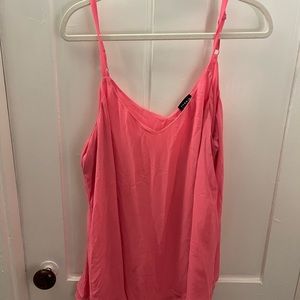 Torrid Highlighter Pink Swing Tank